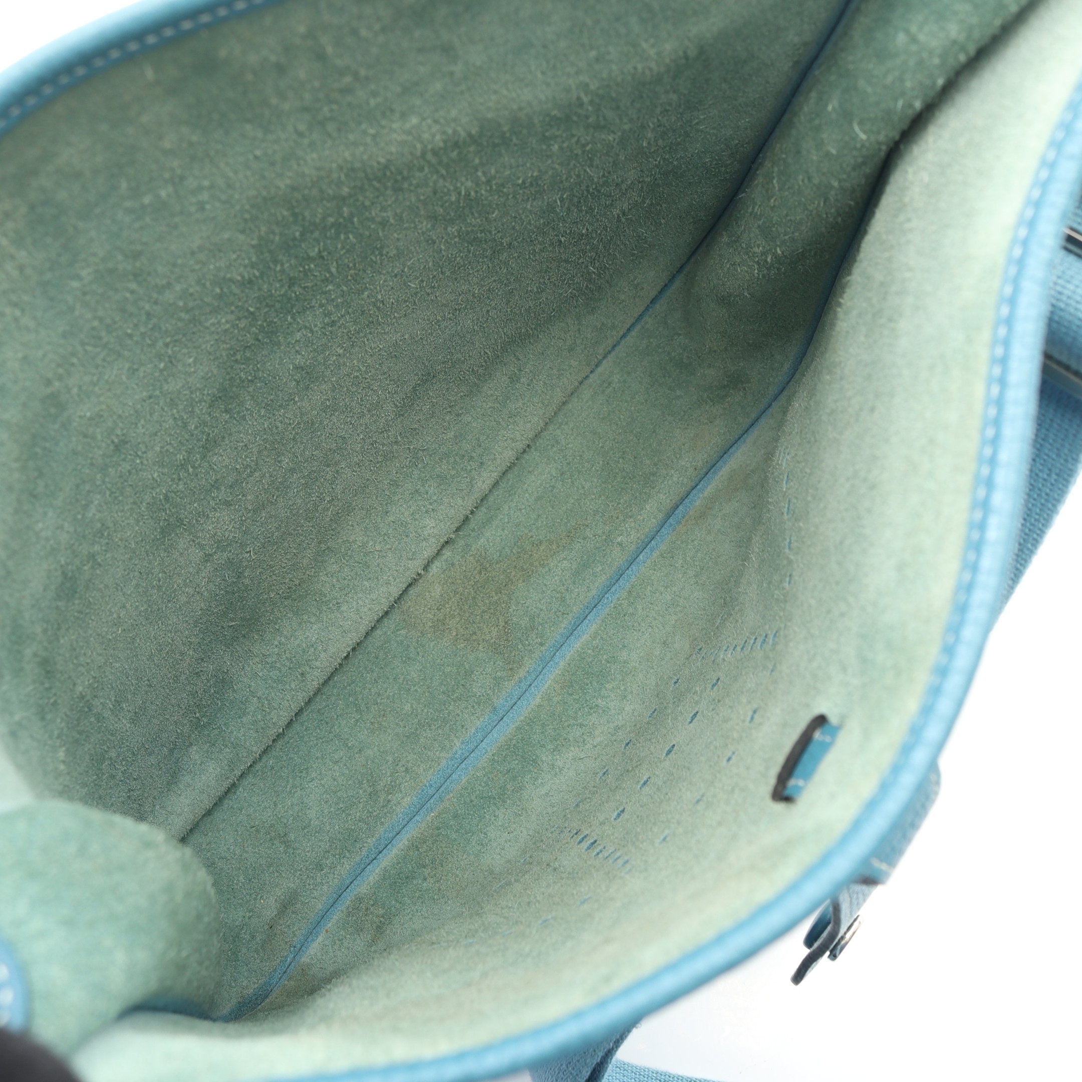 エヴリン 3 トロワ PM ブルージーン ショルダーバッグ トリヨン