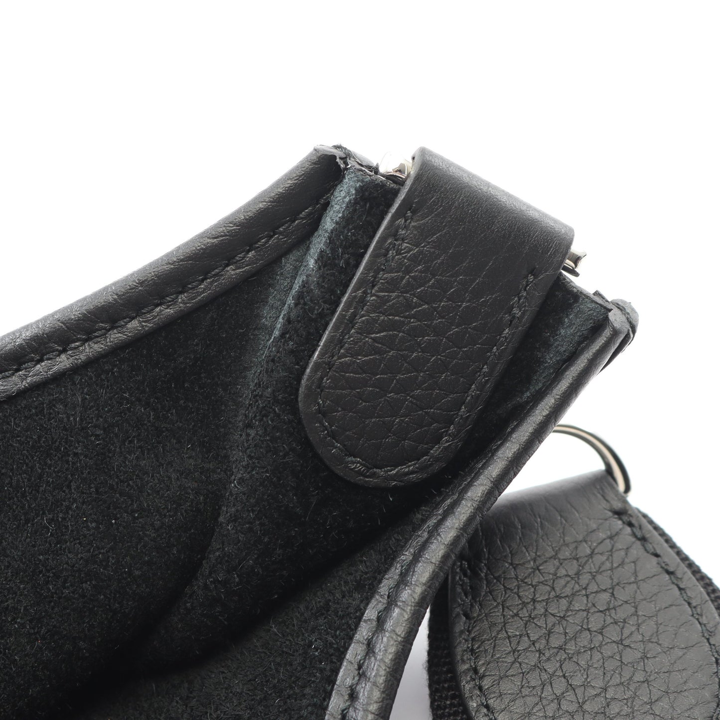エヴリン 3 トロワ PM ショルダーバッグ トリヨンクレマンス ブラック シルバー金具 U刻印 エルメス バッグ HERMES