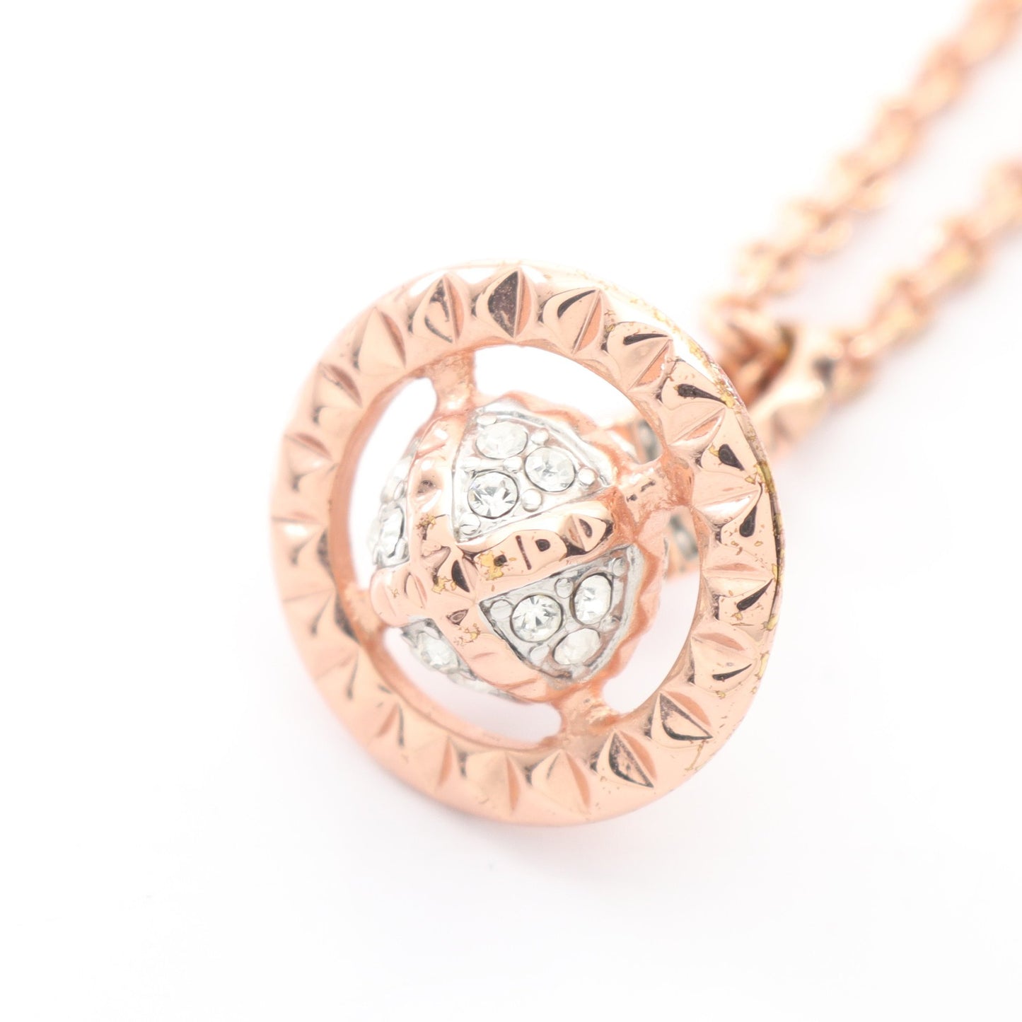 オーブ ネックレス GP ラインストーン ピンクゴールド クリア ヴィヴィアンウエストウッド アクセサリー Vivienne Westwood