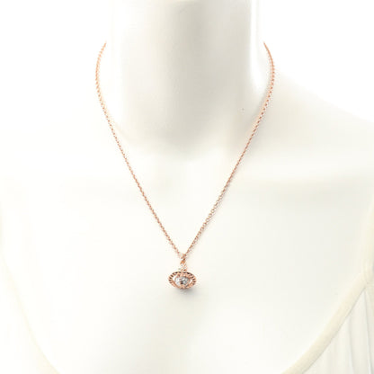 オーブ ネックレス GP ラインストーン ピンクゴールド クリア ヴィヴィアンウエストウッド アクセサリー Vivienne Westwood