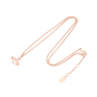 オーブ ネックレス GP ラインストーン ピンクゴールド クリア ヴィヴィアンウエストウッド アクセサリー Vivienne Westwood