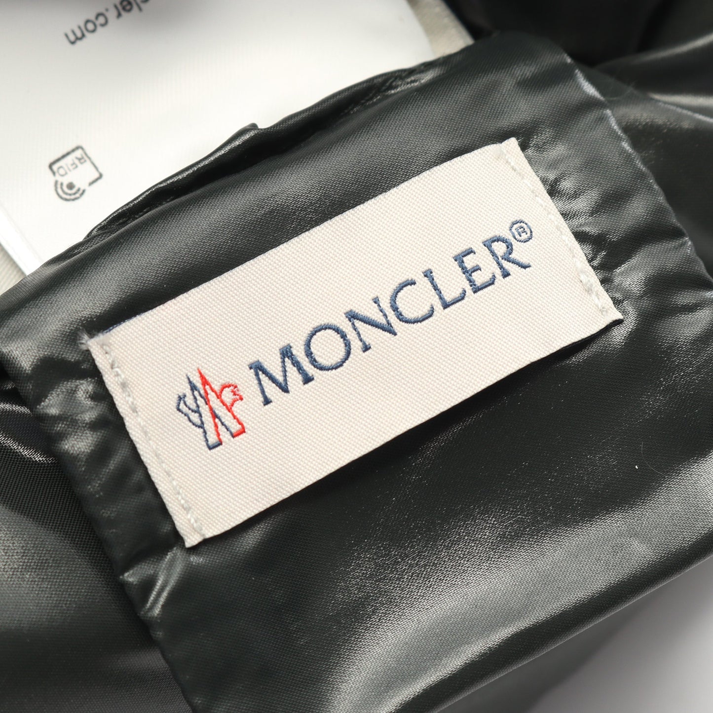 ダウン マフラー ビスコース シルク ダークグリーン ベロア モンクレール 財布・小物 MONCLER