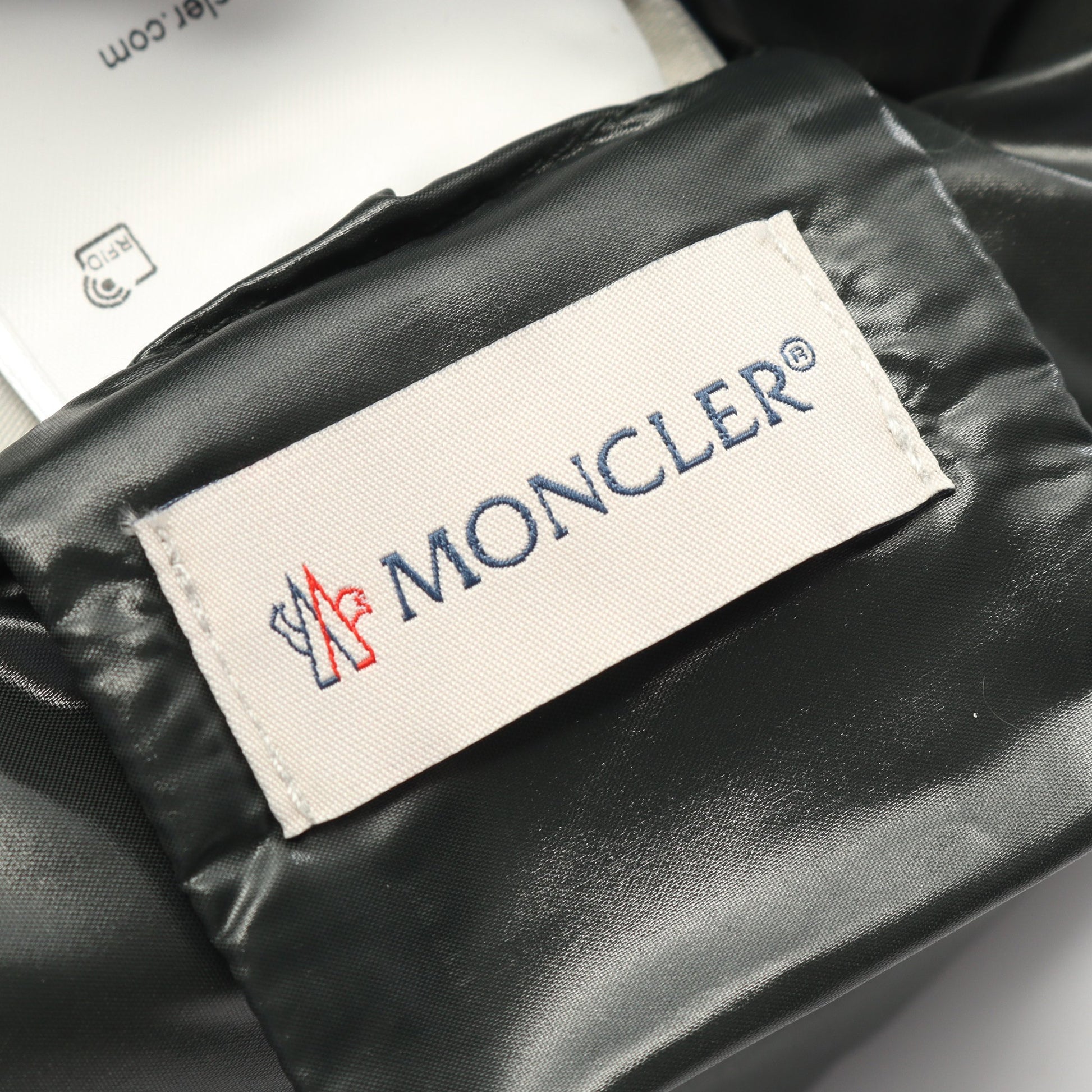 ダウン マフラー ビスコース シルク ダークグリーン ベロア モンクレール 財布・小物 MONCLER