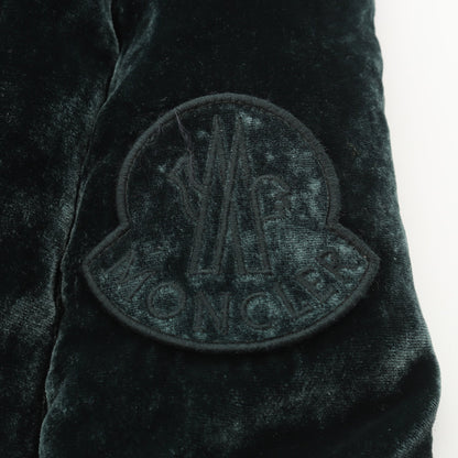 ダウン マフラー ビスコース シルク ダークグリーン ベロア モンクレール 財布・小物 MONCLER
