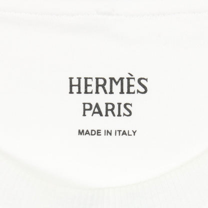 Palefroi シャツワンピース レース コットン ホワイト エルメス ワンピース HERMES