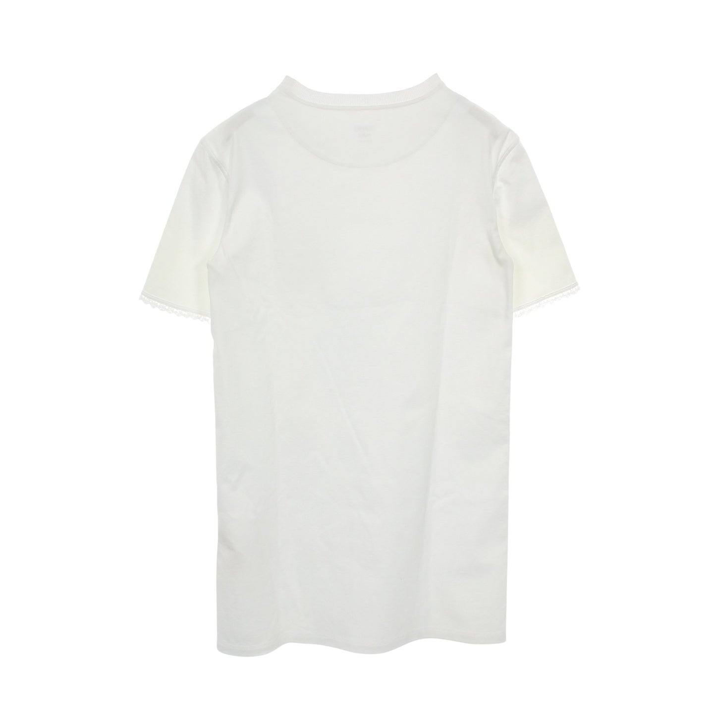Palefroi シャツワンピース レース コットン ホワイト エルメス ワンピース HERMES