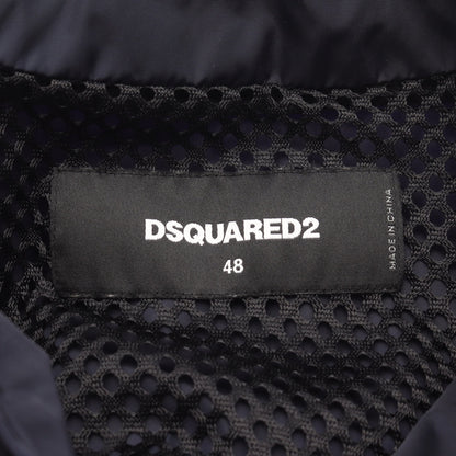 ナイロンジャケット バックロゴ ナイロン ネイビー ディースクエアード アウター DSQUARED2