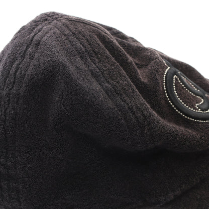 ココマーク ハート キャップ コットン ブラック パイル シャネル 財布・小物 CHANEL