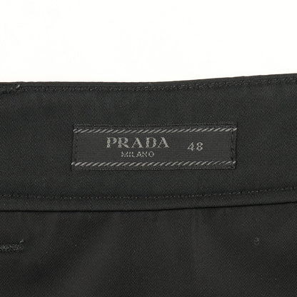 Re-Nylon カーゴパンツ ナイロン ブラック 三角プレート プラダ ボトムス PRADA