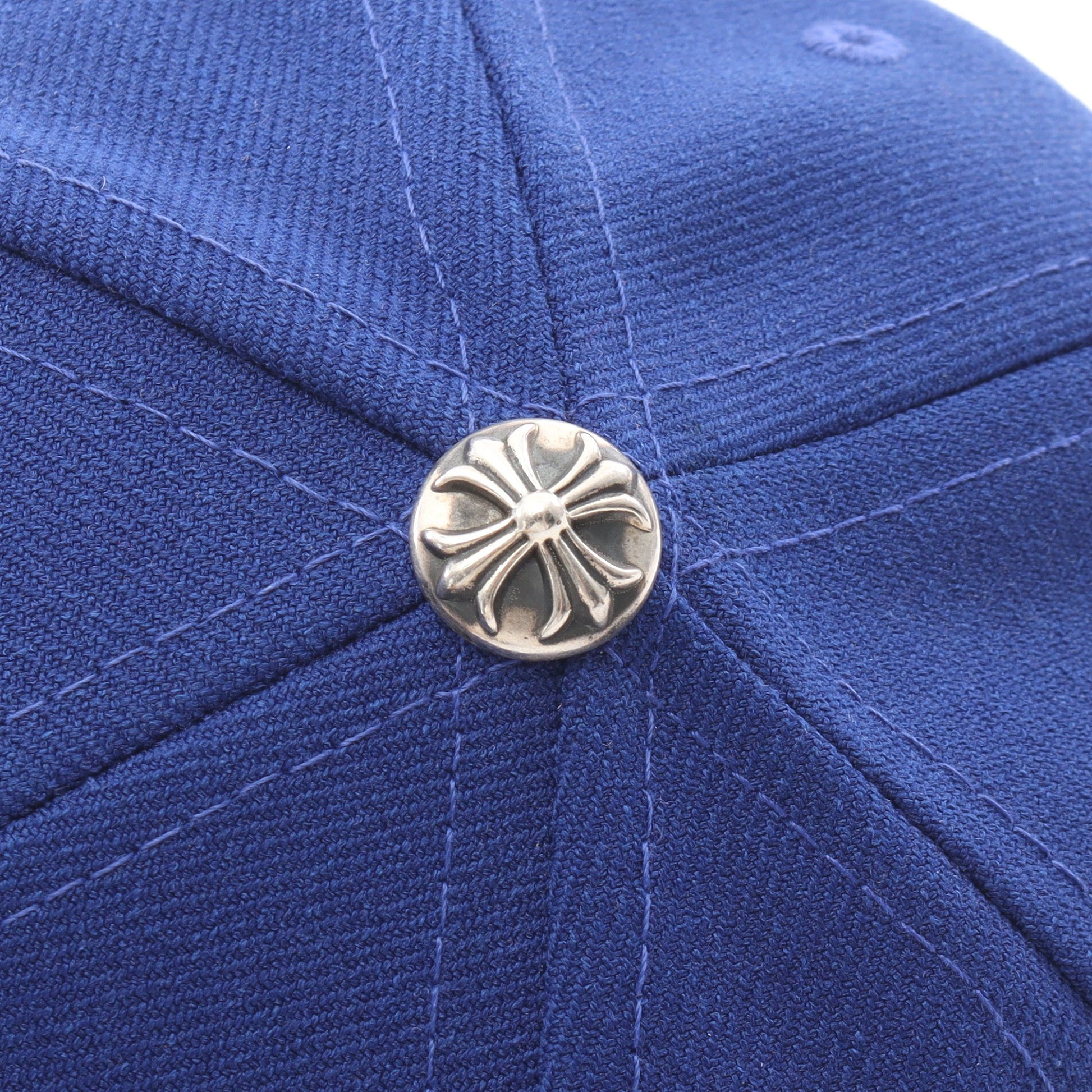 ベースボール キャップ ロゴ刺繍 ブルー クロムハーツ 財布・小物 Chrome Hearts