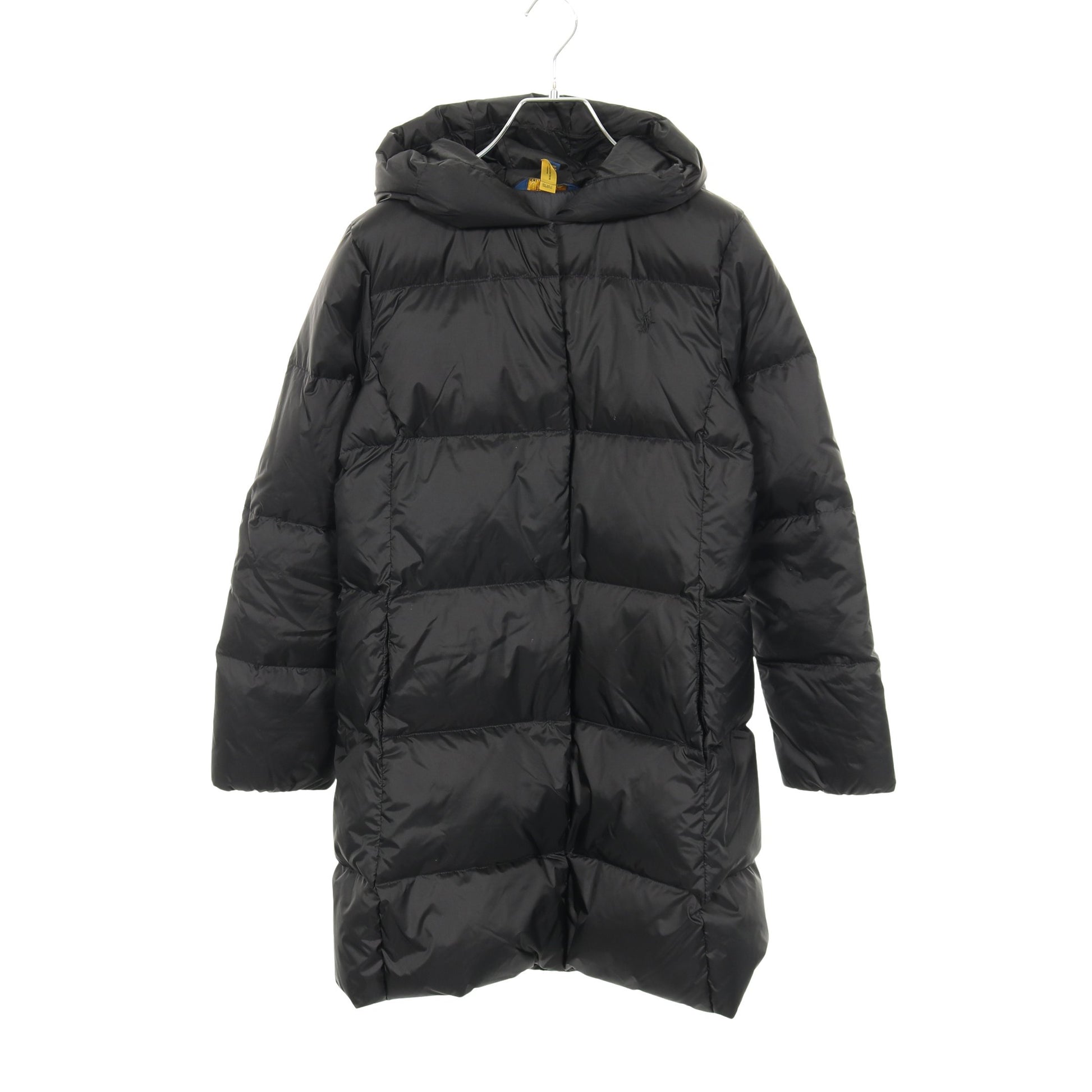 キッズ ダウンコート ナイロン ブラック フード付き ポロラルフローレン アウター Polo Ralph Lauren