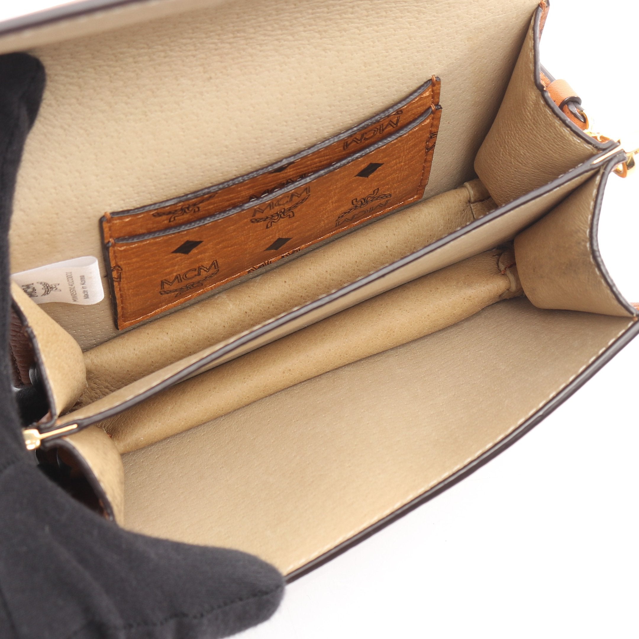 ラビット ヴィセトス ショルダーバッグ PVC レザー ライトブラウン