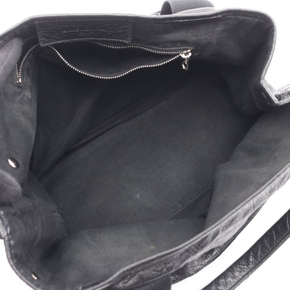 NAVY CABAS S ネイビーカバ ハンドバッグ トートバッグ レザー ブラック バレンシアガ バッグ BALENCIAGA