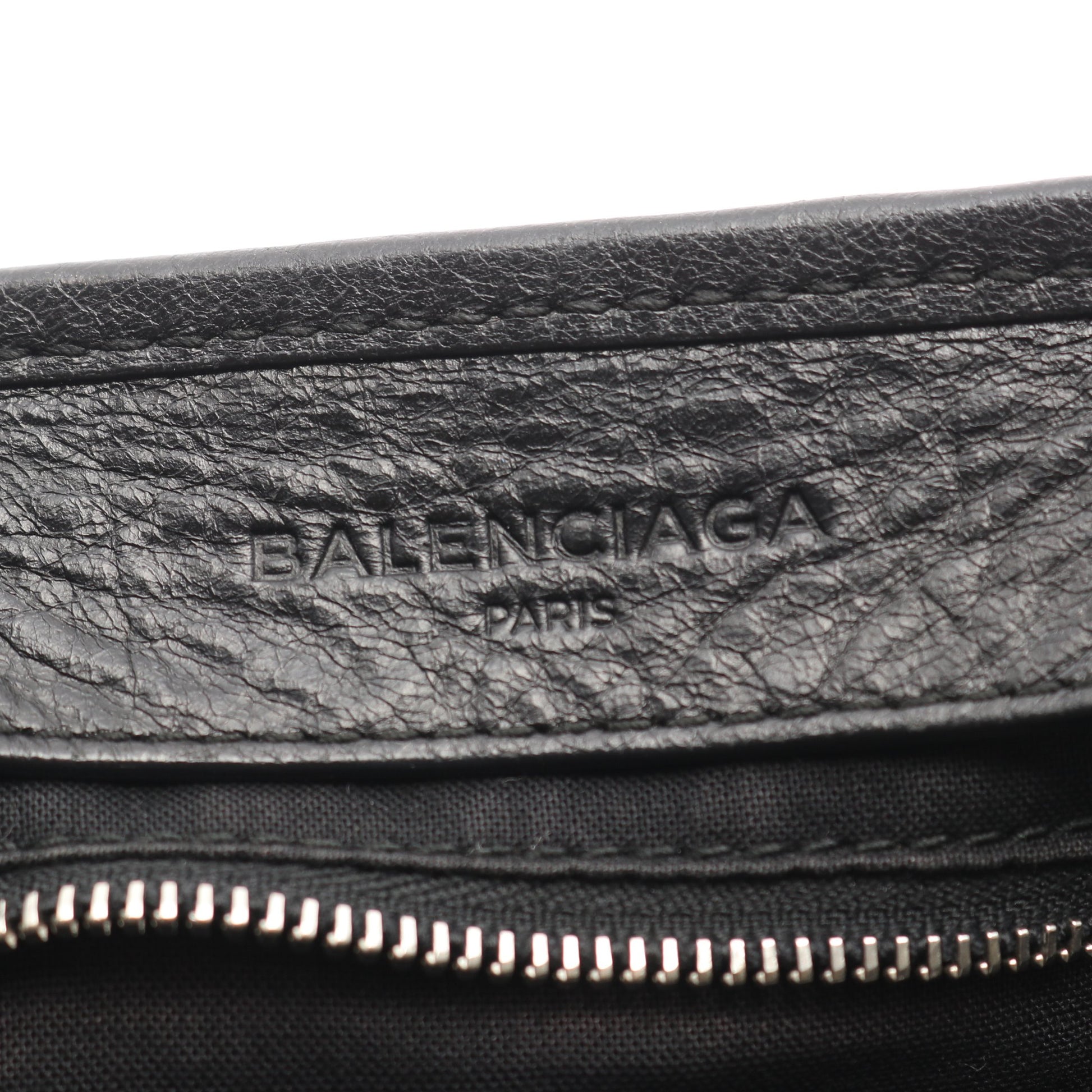 NAVY CABAS S ネイビーカバ ハンドバッグ トートバッグ レザー ブラック バレンシアガ バッグ BALENCIAGA