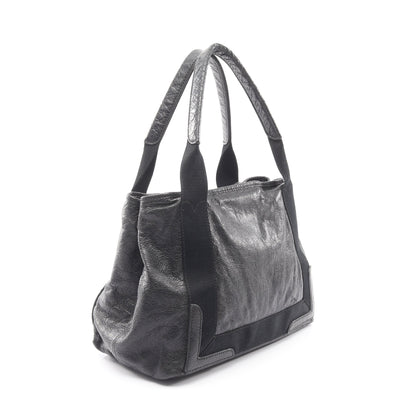 NAVY CABAS S ネイビーカバ ハンドバッグ トートバッグ レザー ブラック バレンシアガ バッグ BALENCIAGA