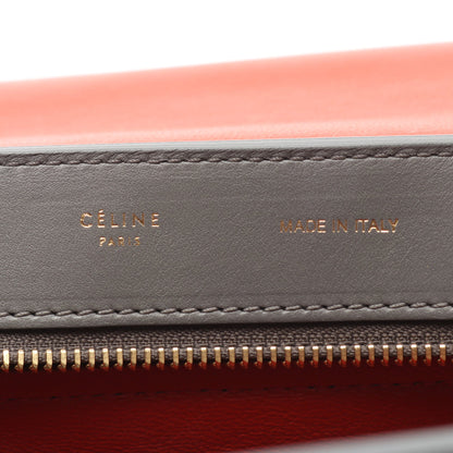 トラペーズ ミディアム ハンドバッグ レザー スエード ブラック オレンジブラウン グレー 2WAY セリーヌ バッグ CELINE