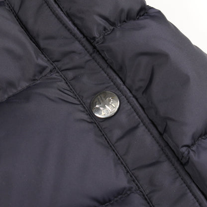 SERVIERES ダウンジャケット ナイロン ネイビー モンクレール アウター MONCLER