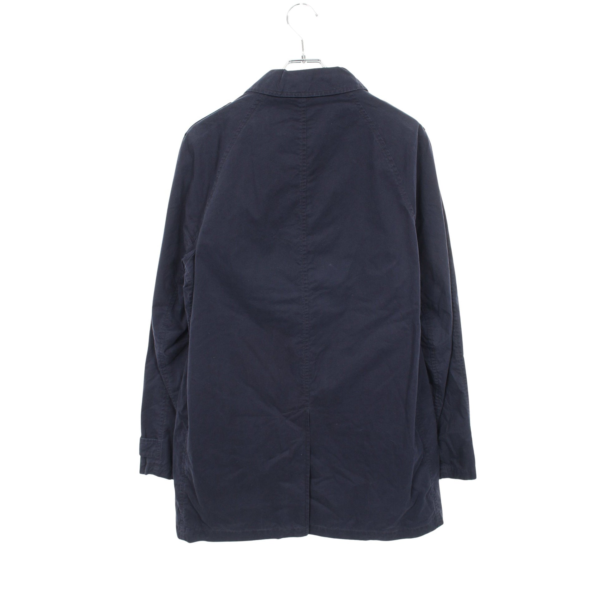 コート コットン ネイビー ヘルノ アウター HERNO