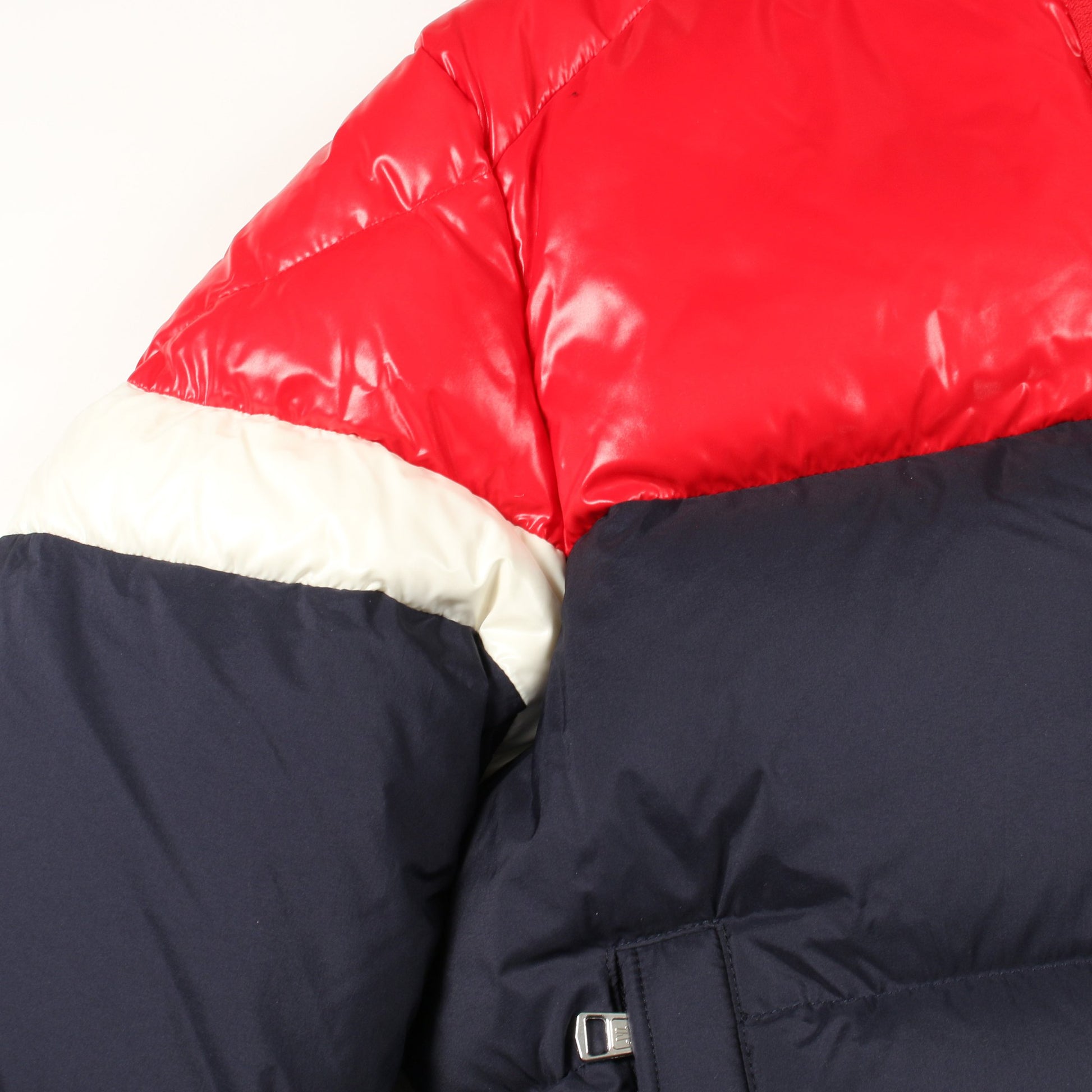KONIC ダウンジャケット ナイロン ネイビー レッド アイボリー モンクレール アウター MONCLER