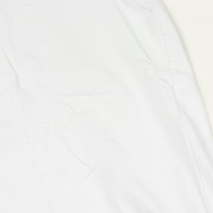 半袖Tシャツ クルーネック ロゴ コットン ホワイト モンクレール トップス MONCLER