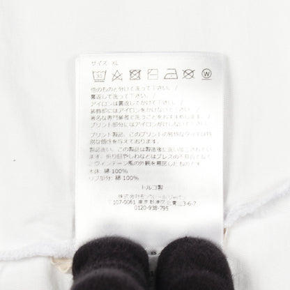 半袖Tシャツ クルーネック ロゴ コットン ホワイト モンクレール トップス MONCLER