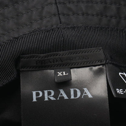 トライアングルロゴ バケット ハット ナイロン ブラック プラダ 財布・小物 PRADA