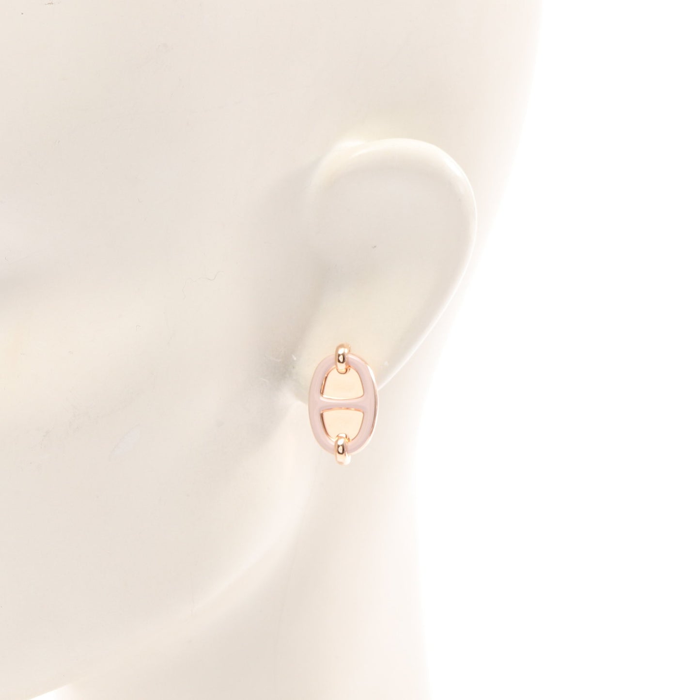 マイヨン ミニ ピアス GP ライトピンク エルメス アクセサリー HERMES