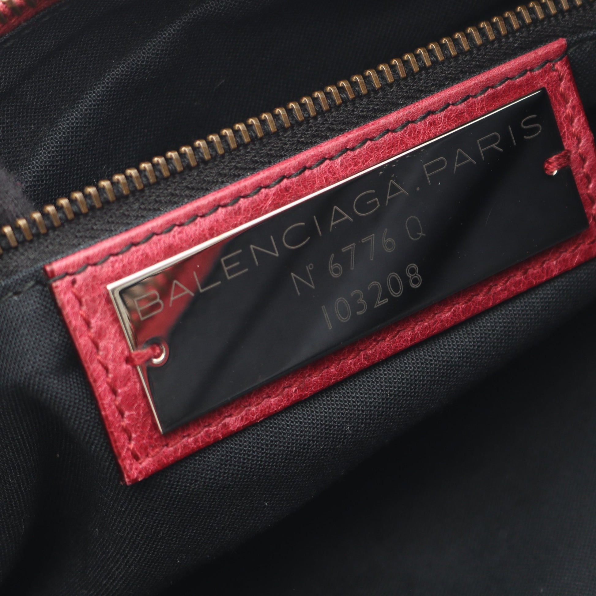 ザ ファースト ハンドバッグ レザー レッド 2WAY バレンシアガ バッグ BALENCIAGA