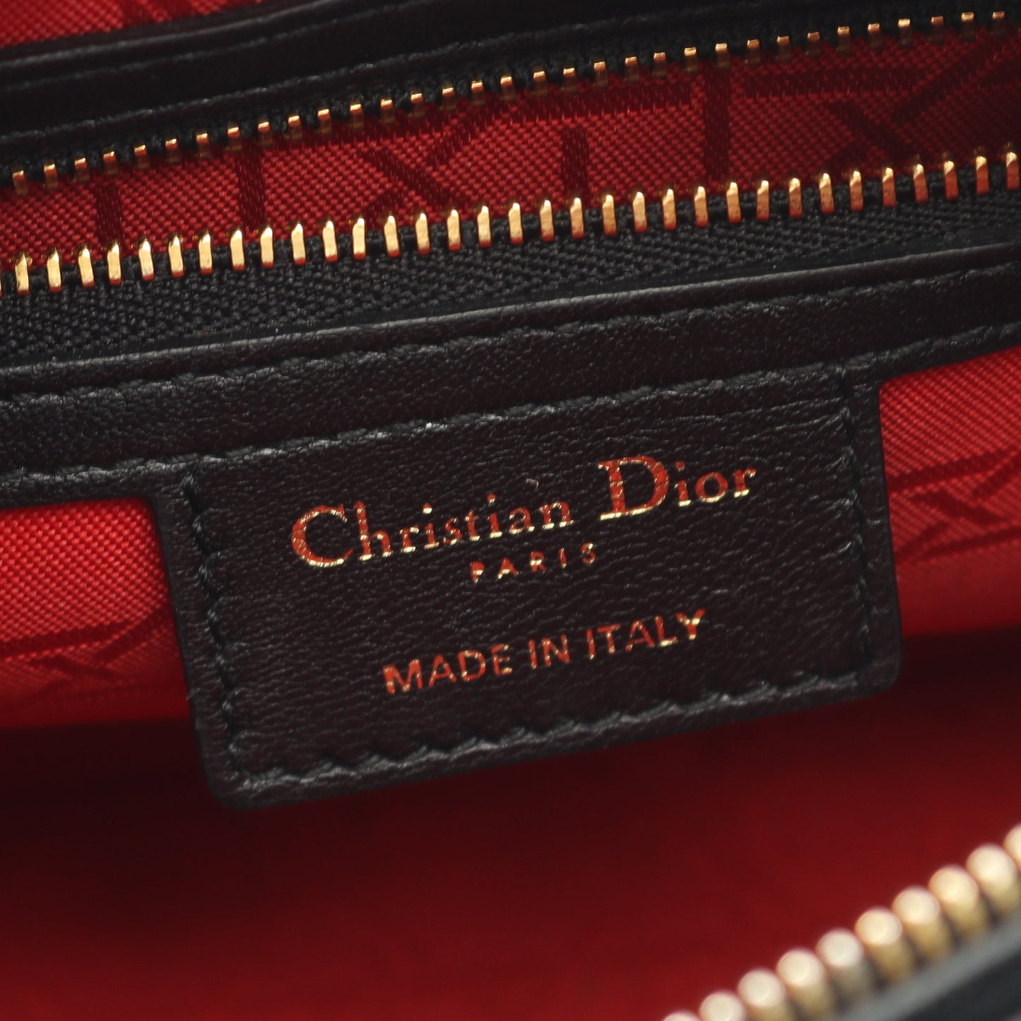 LADY DIOR レディディオール カナージュ ハンドバッグ レザー ブラック 2WAY クリスチャンディオール バッグ Christian Dior