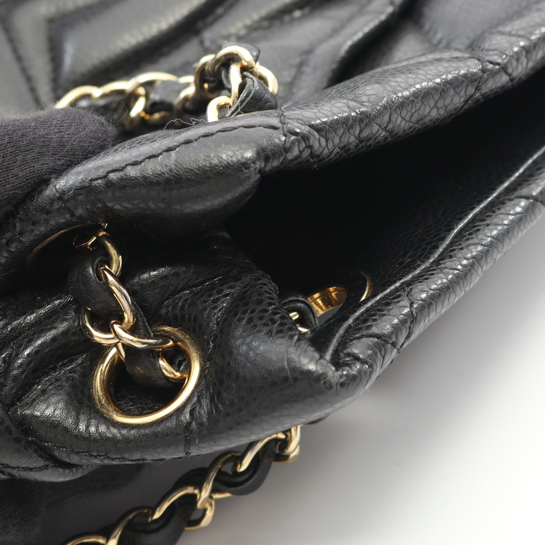 マトラッセ チェーンショルダーバッグ チェーントートバッグ キャビア