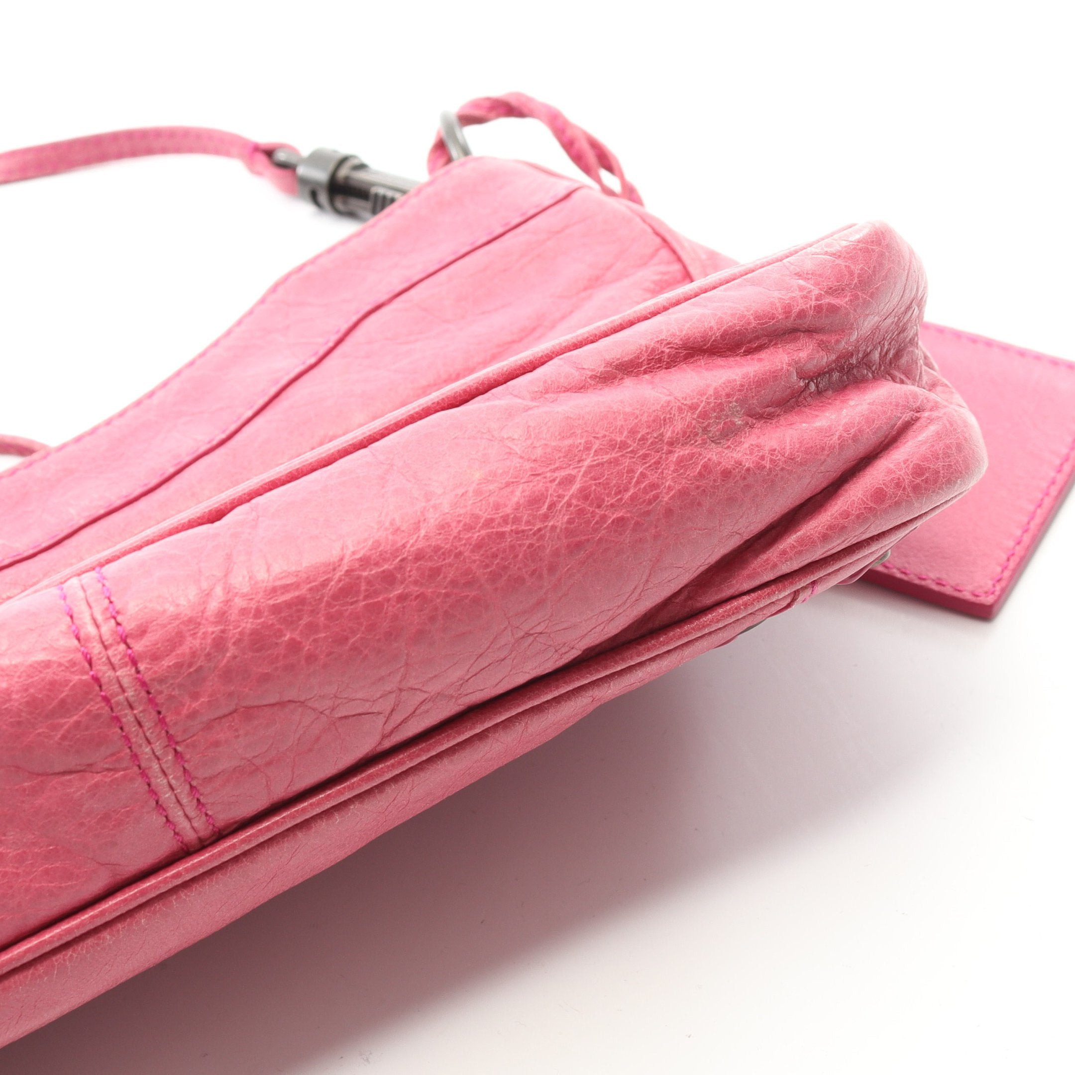 ザ ヒップ ショルダーバッグ レザー ピンク バレンシアガ – RECLO