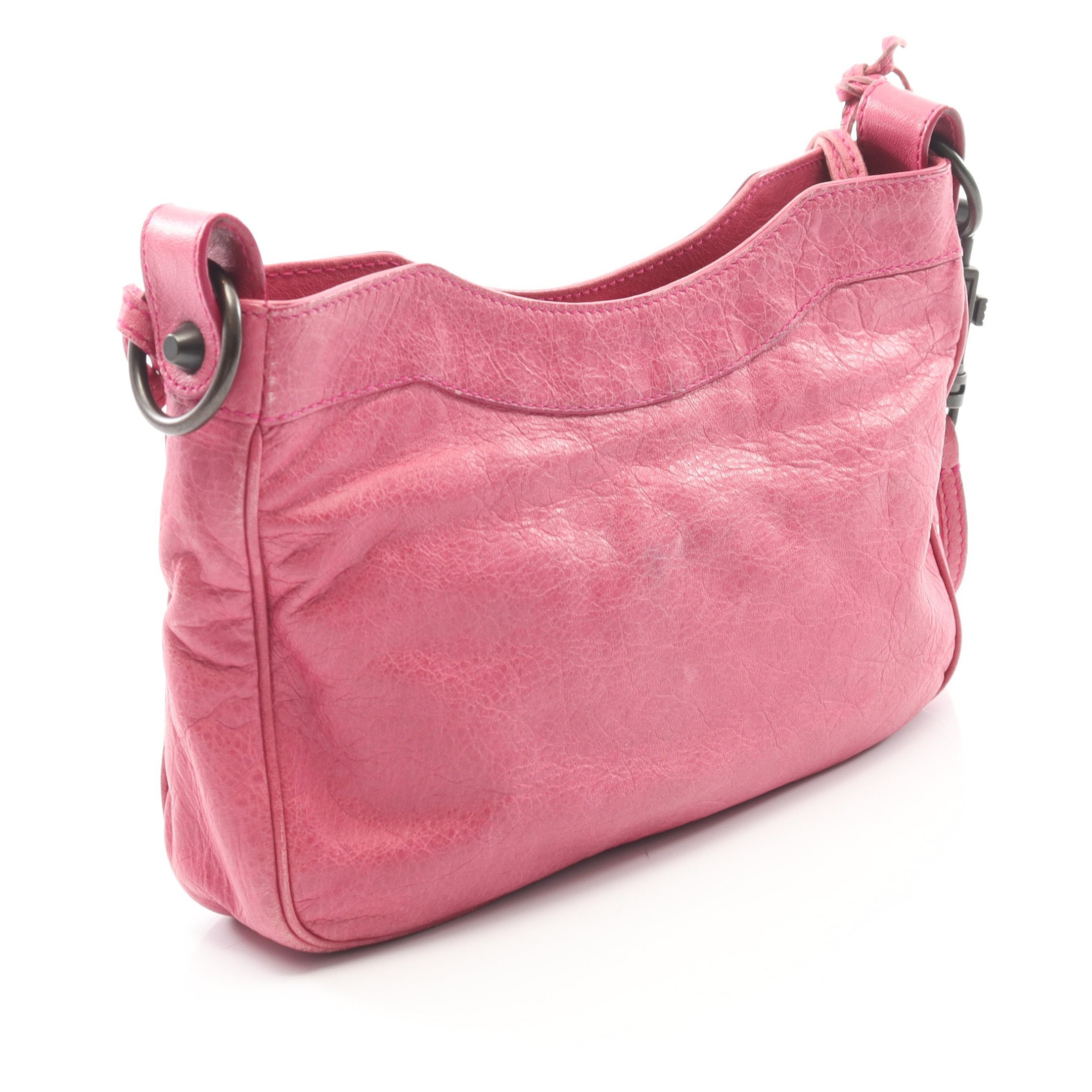 ザ ヒップ ショルダーバッグ レザー ピンク バレンシアガ – RECLO