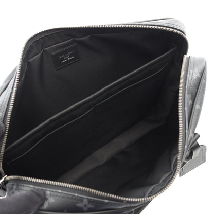 ポルトドキュマン ヴォワヤージュ モノグラムエクリプス ビジネスバッグ PVC レザー ブラック 2WAY ルイヴィトン バッグ LOUIS VUITTON