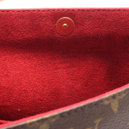 レシタル モノグラム ハンドバッグ PVC レザー ブラウン ルイヴィトン バッグ LOUIS VUITTON