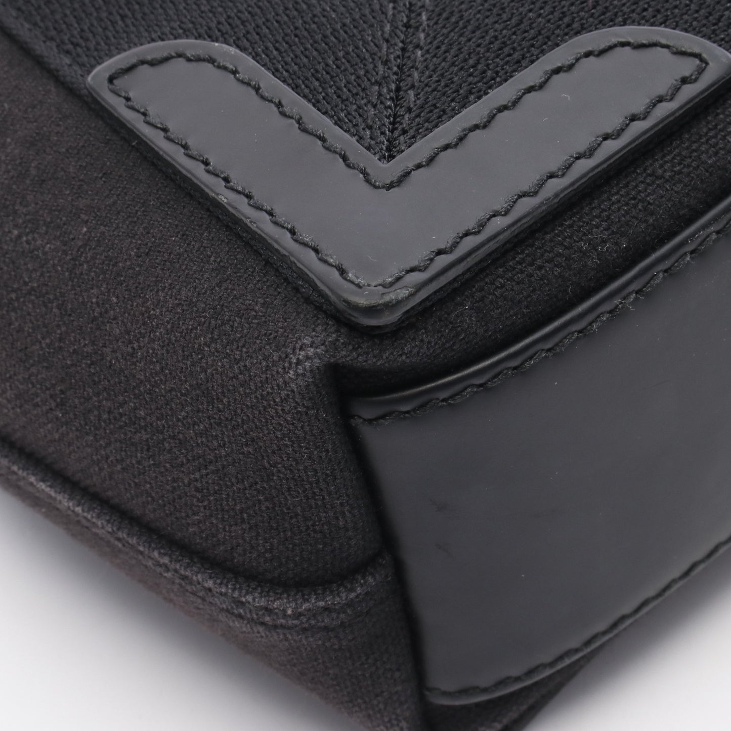 ネイビーカバ XS ハンドバッグ キャンバス レザー ブラック 2WAY バレンシアガ バッグ BALENCIAGA
