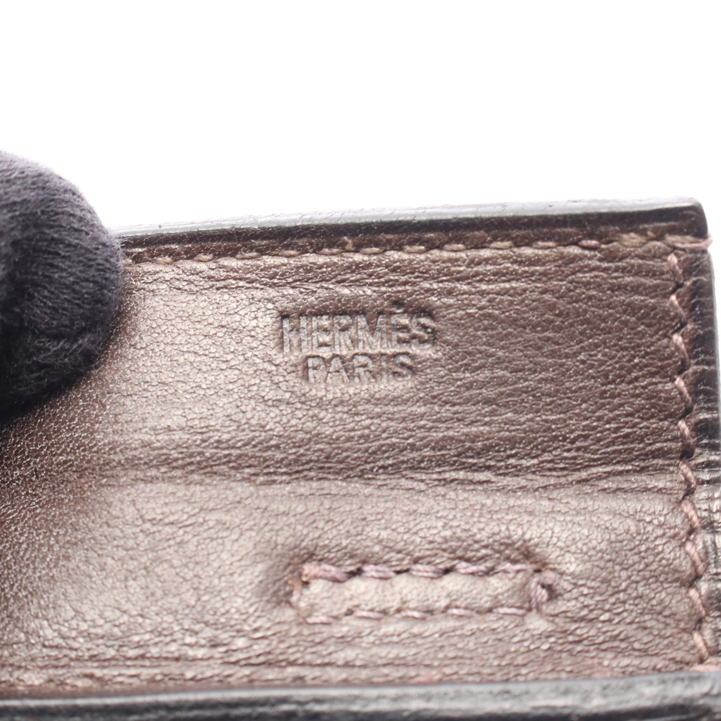 オニメトゥ ショルダーバッグ ヴォーバレニア クリノラン ダークブラウン □I刻印 エルメス バッグ HERMES