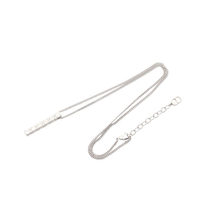 カナージュ ネックレス シルバー ディオール アクセサリー DIOR