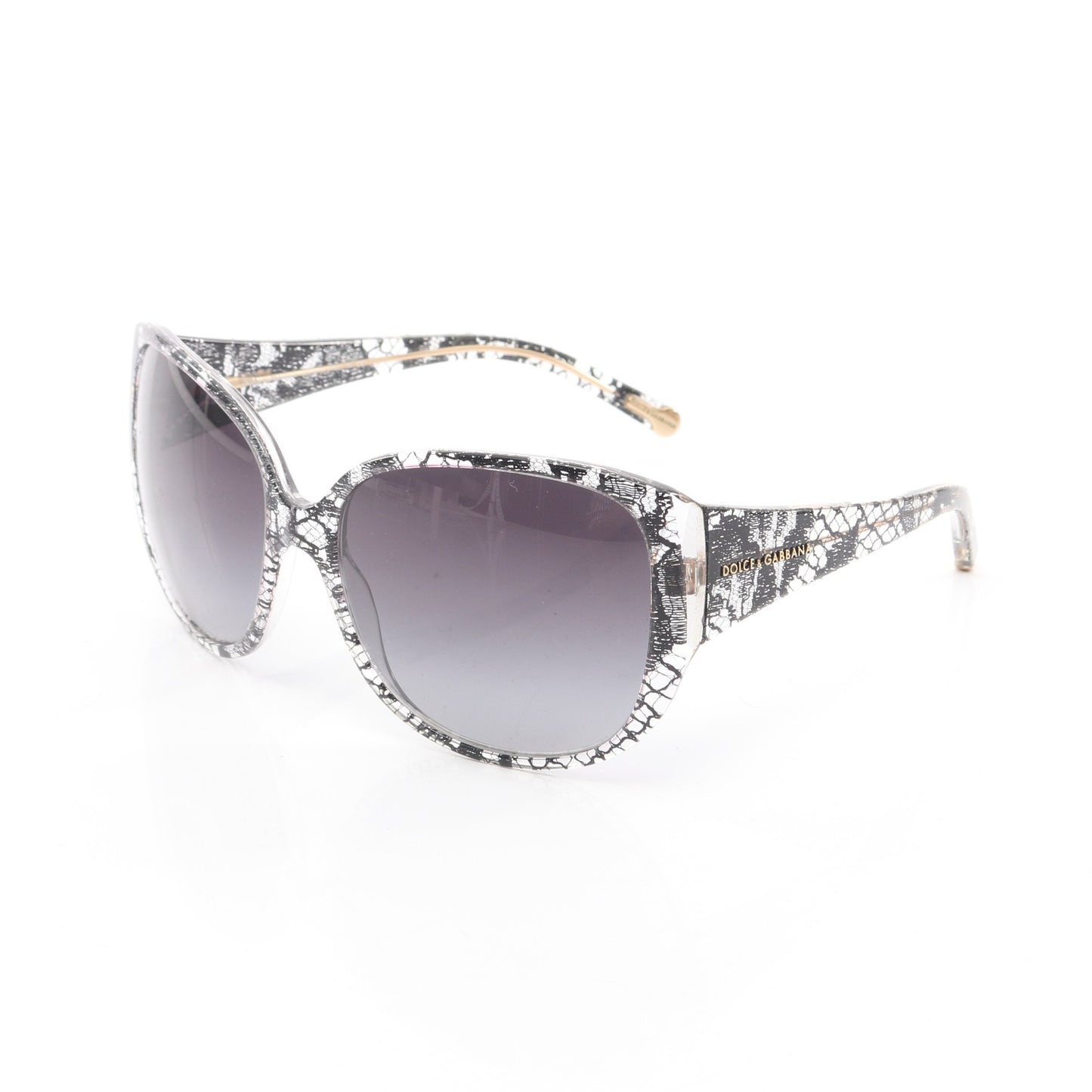 サングラス レース クリア ブラック グラデーションレンズ ドルチェアンドガッバーナ 財布・小物 DOLCE&GABBANA