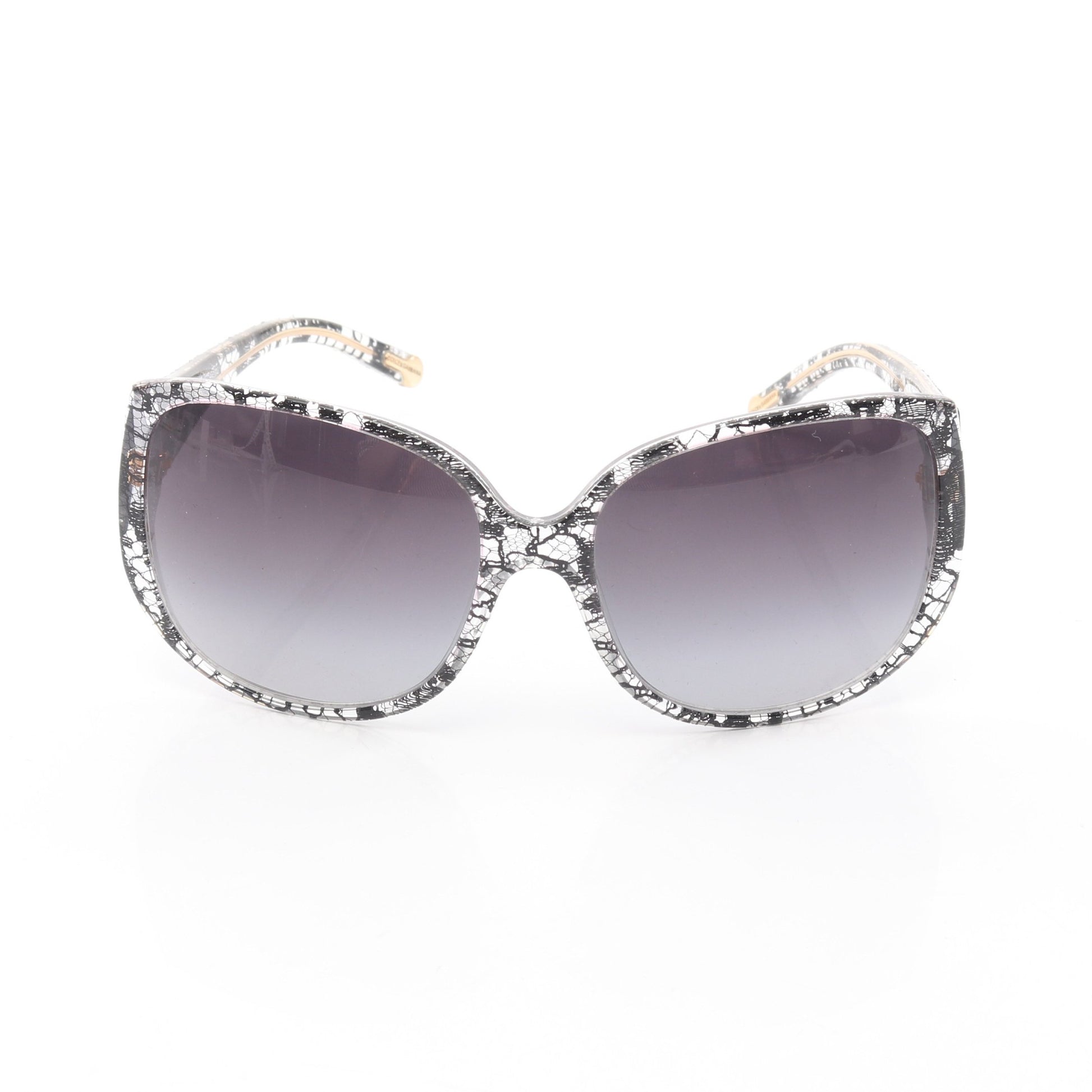 サングラス レース クリア ブラック グラデーションレンズ ドルチェアンドガッバーナ 財布・小物 DOLCE&GABBANA
