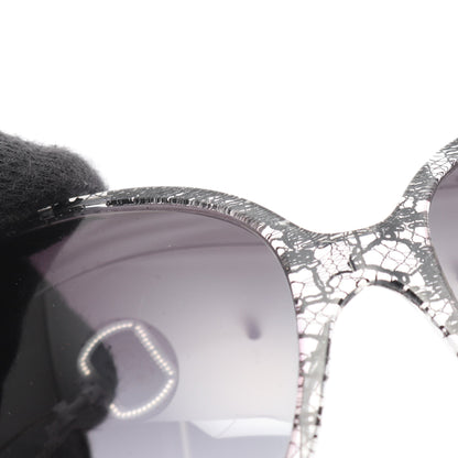 サングラス レース クリア ブラック グラデーションレンズ ドルチェアンドガッバーナ 財布・小物 DOLCE&GABBANA