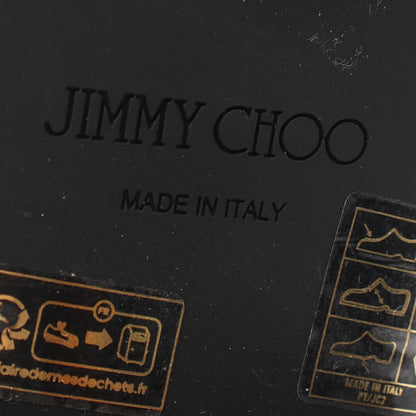 Nari レースアップ ブーツ レザー ブラック チェーン ジミーチュウ シューズ JIMMY CHOO