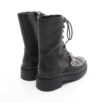 Nari レースアップ ブーツ レザー ブラック チェーン ジミーチュウ シューズ JIMMY CHOO