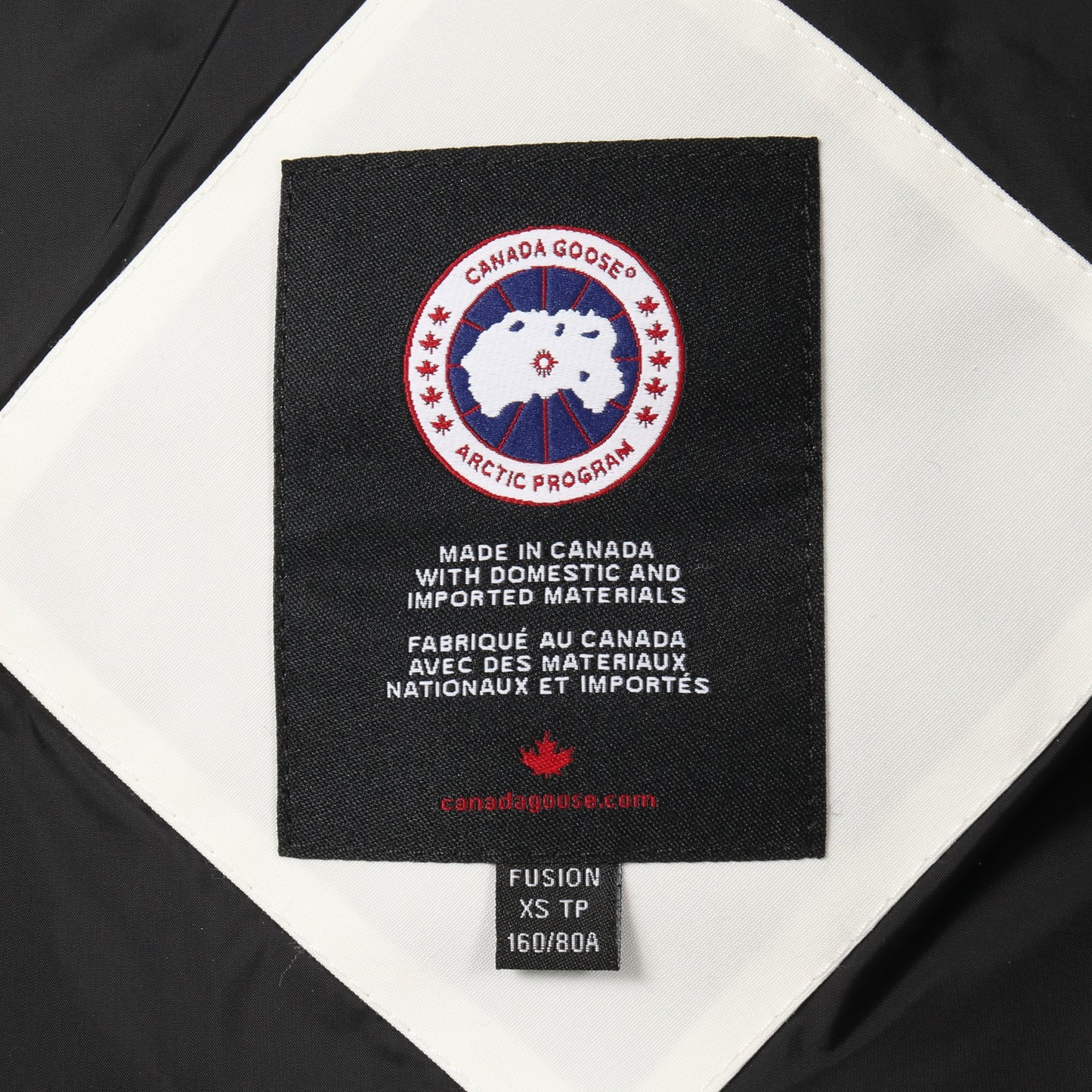 TRILLIUM PARKA FUSION FIT トリリウムパーカ ダウンコート ホワイト カナダグース アウター CANADA GOOSE