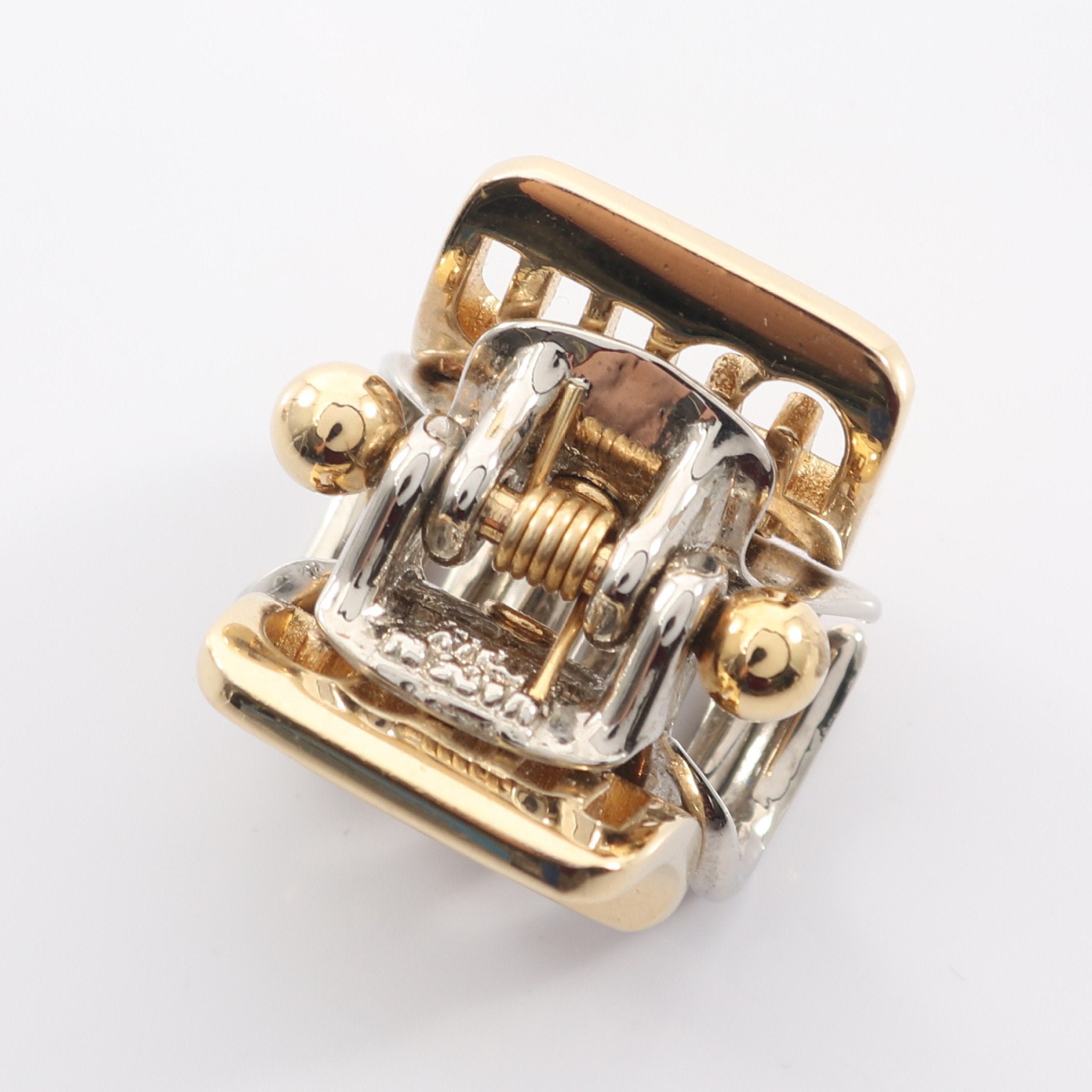 3個セット ヘアクリップ ロゴ ハート 星 スター GP ゴールド ミュウ