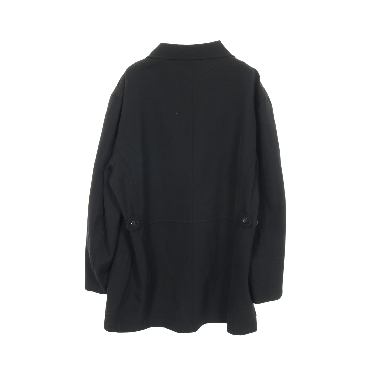 シャツジャケット カバーオール ウール ブラック コムデギャルソンオム アウター COMME des GARCONS HOMME