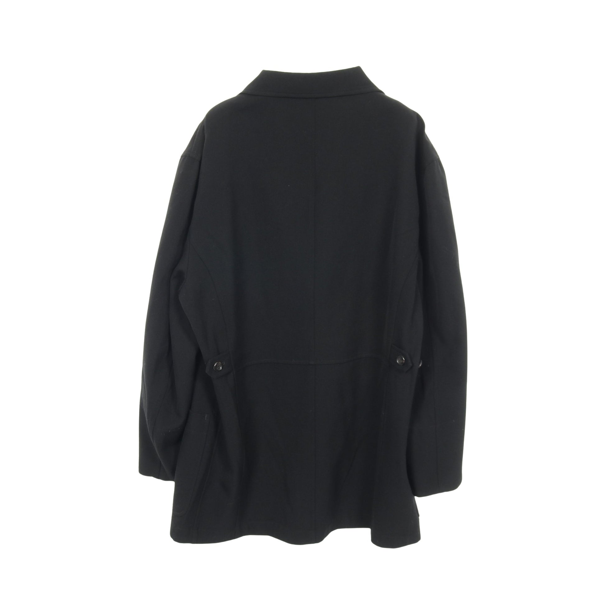 シャツジャケット カバーオール ウール ブラック コムデギャルソンオム アウター COMME des GARCONS HOMME