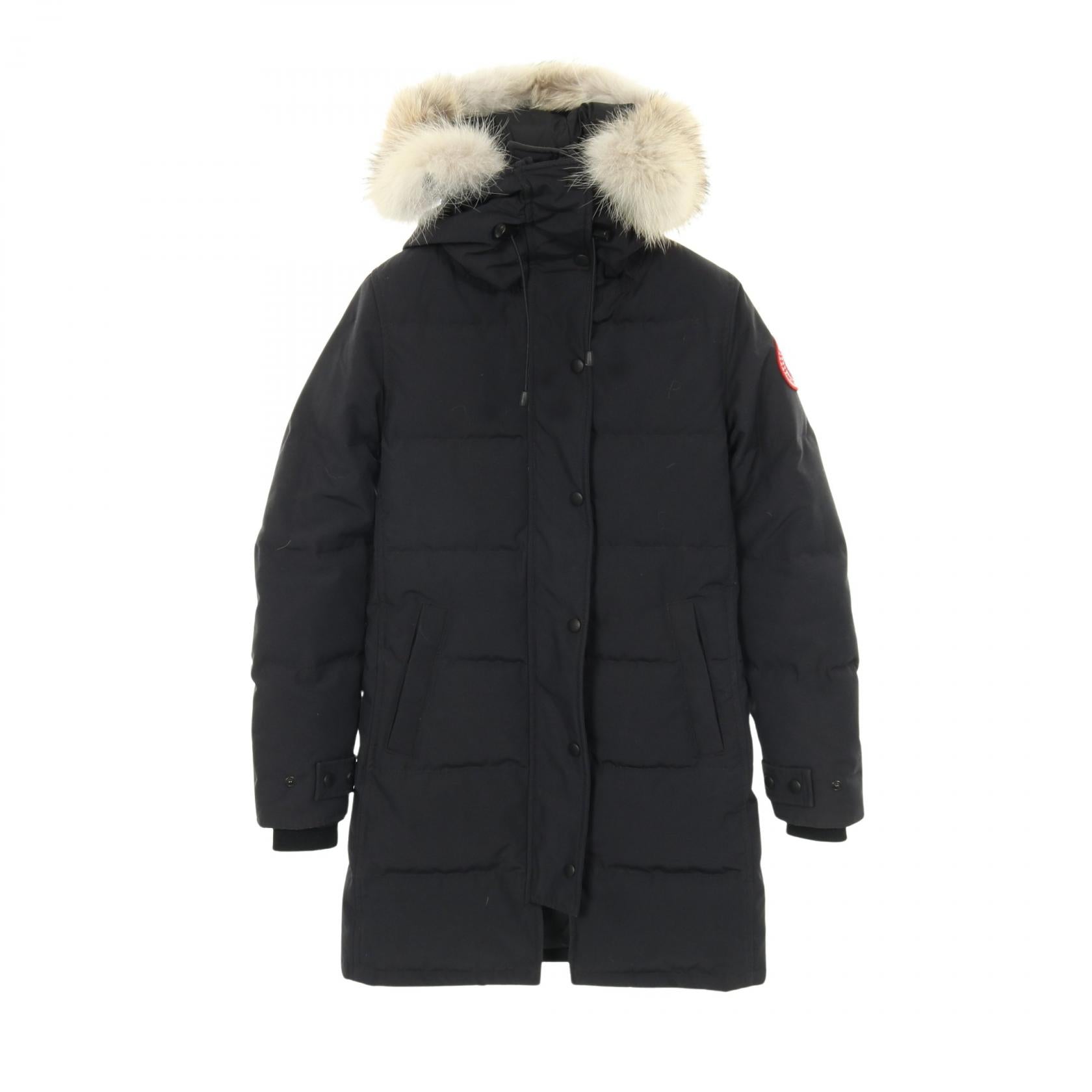 MACKENZIE PARKA マッケンジー パーカ ダウンコート ナイロン ブラック フード付き カナダグース アウター CANADA GOOSE