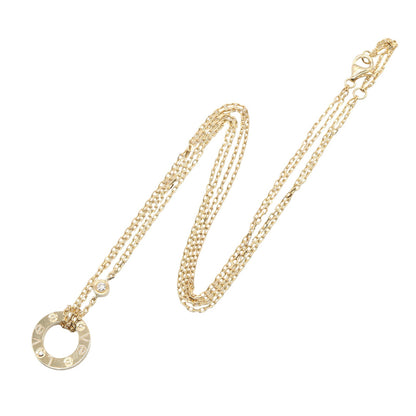 ラヴサークル 2PD ネックレス ネックレス K18YG ダイヤモンド イエローゴールド クリア カルティエ アクセサリー Cartier