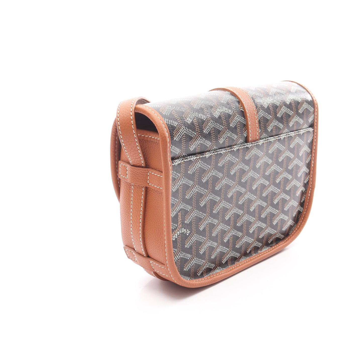 ベルヴェデーレPM ショルダーバッグ コーティングキャンバス レザー ブラウン マルチカラー ゴヤール バッグ GOYARD