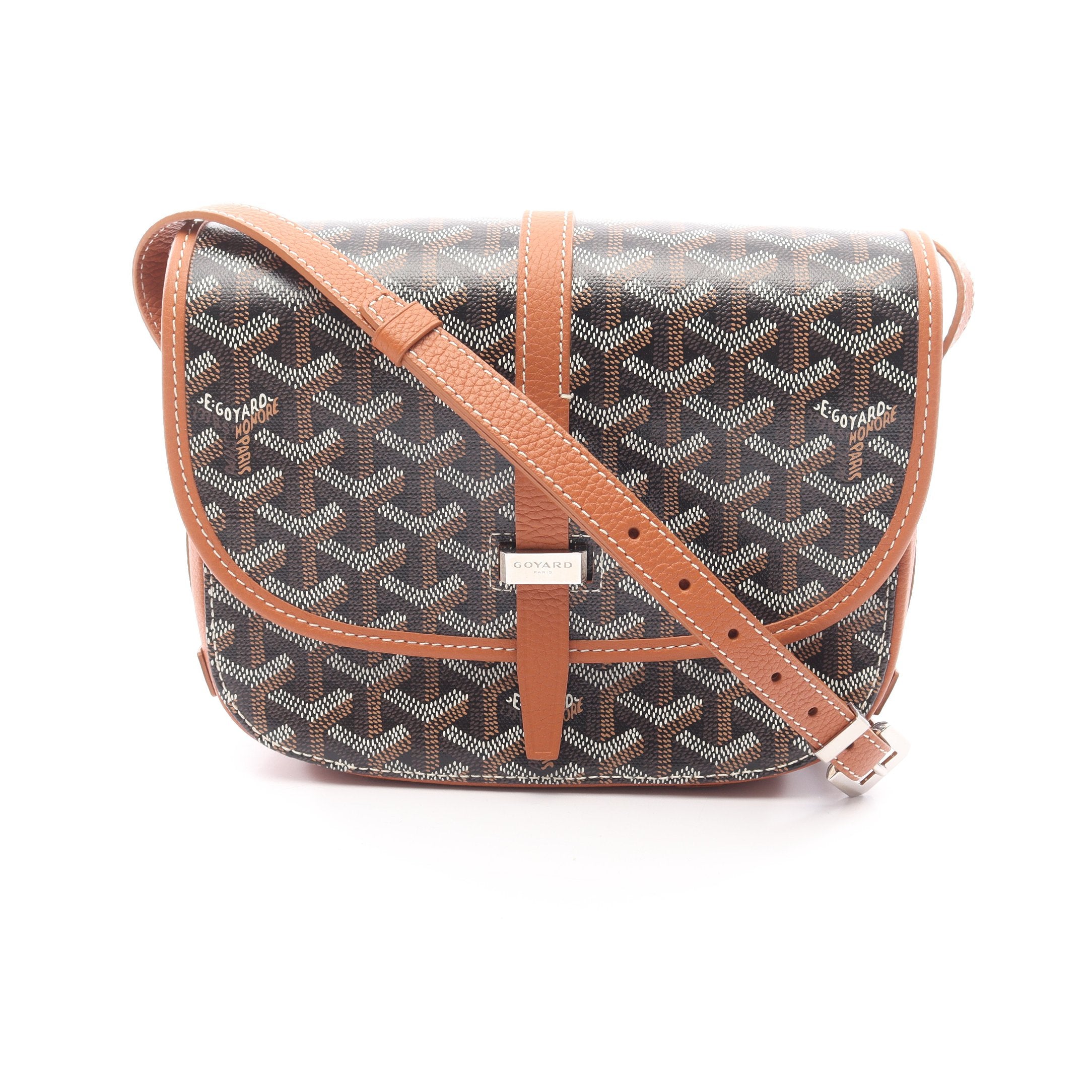 ベルヴェデーレPM ショルダーバッグ コーティングキャンバス レザー